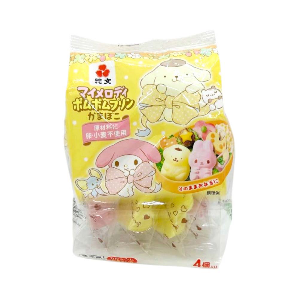 紀文　マイメロディ・ポムポムプリン　かまぼこ 　４個入