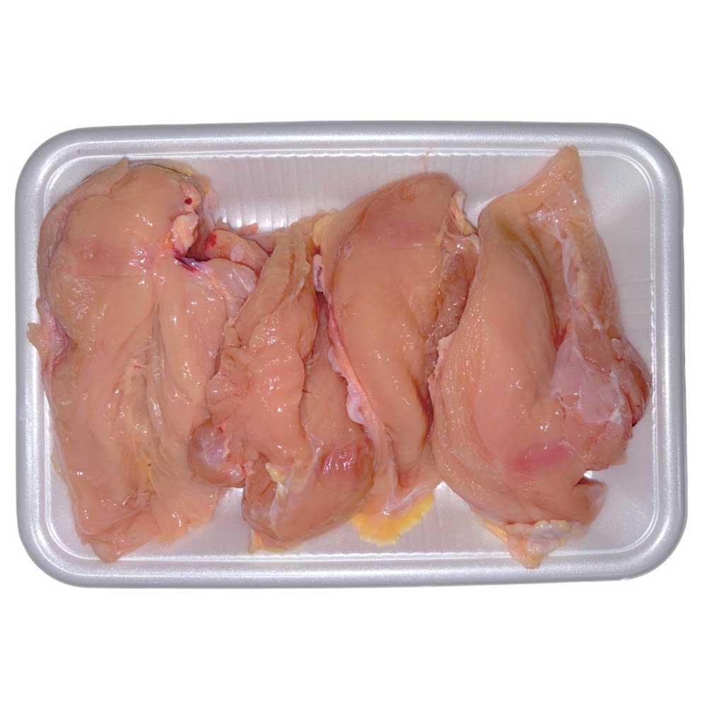 【グラム売】国産若鶏ムネ肉(4枚) 約1300g