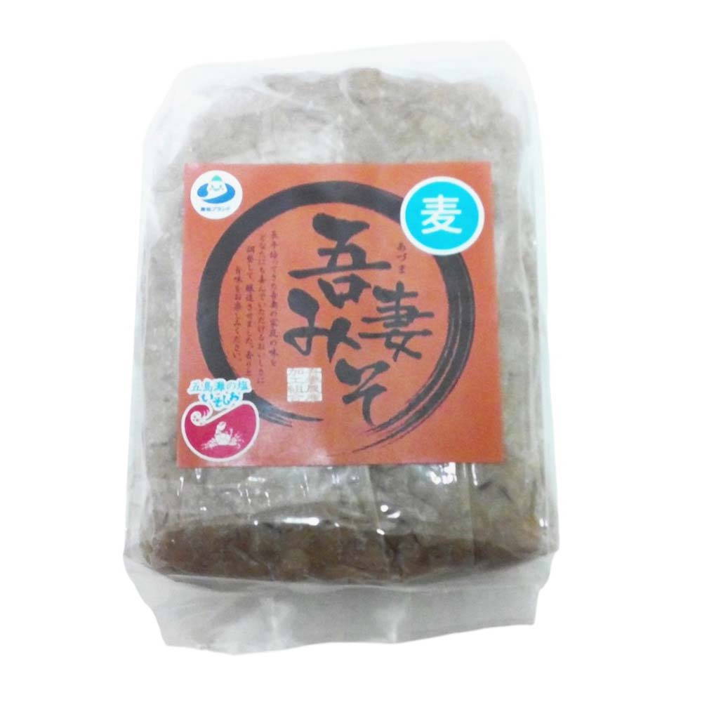 吾妻みそ　麦天塩みそ　800ｇ