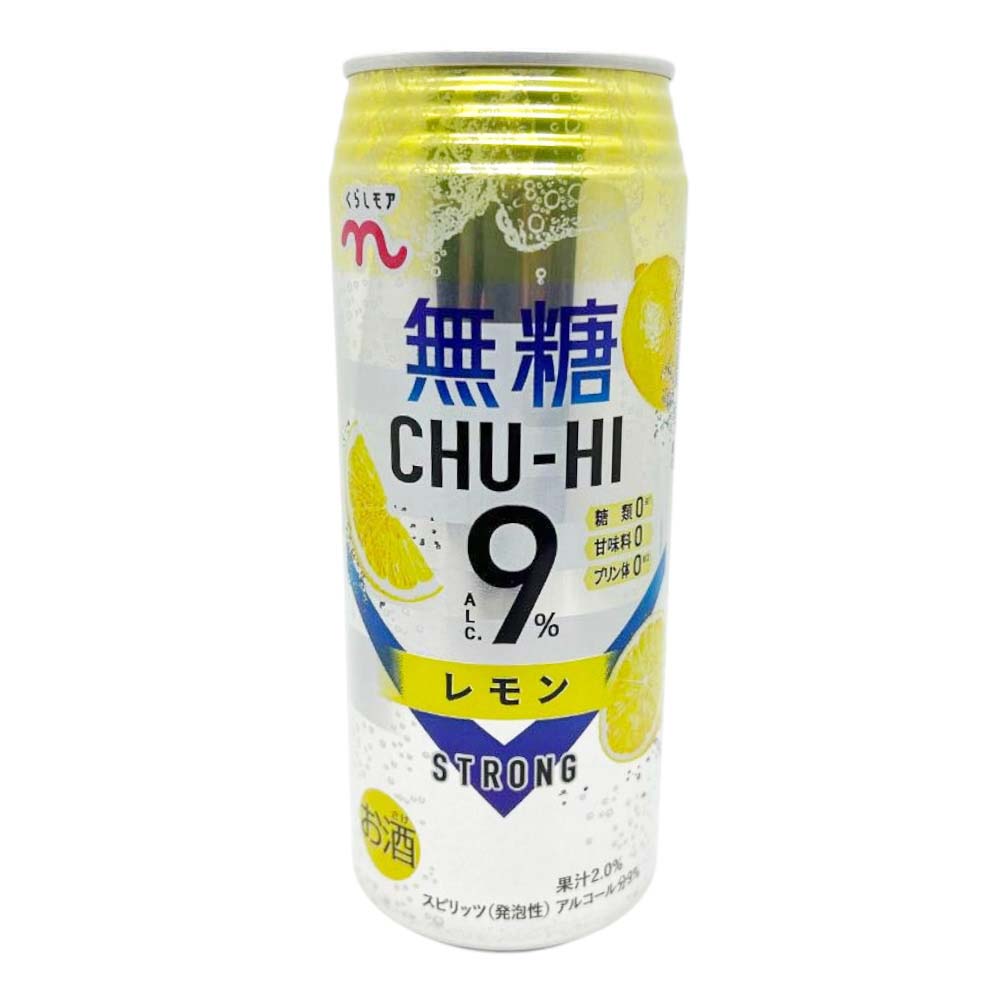 くらしモア　無糖チューハイ９％レモン　５００ｍｌ