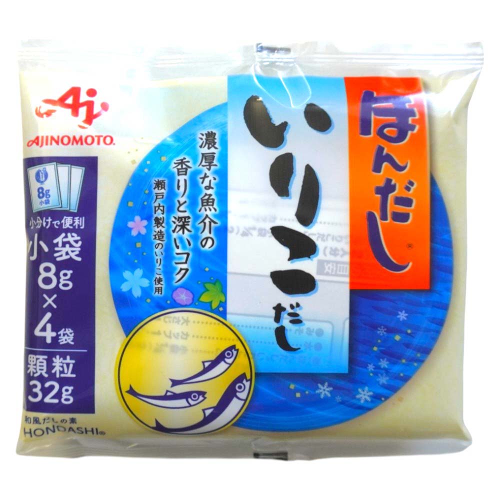 味の素　ほんだし　いりこだし（顆粒）　8ｇ×4袋入
