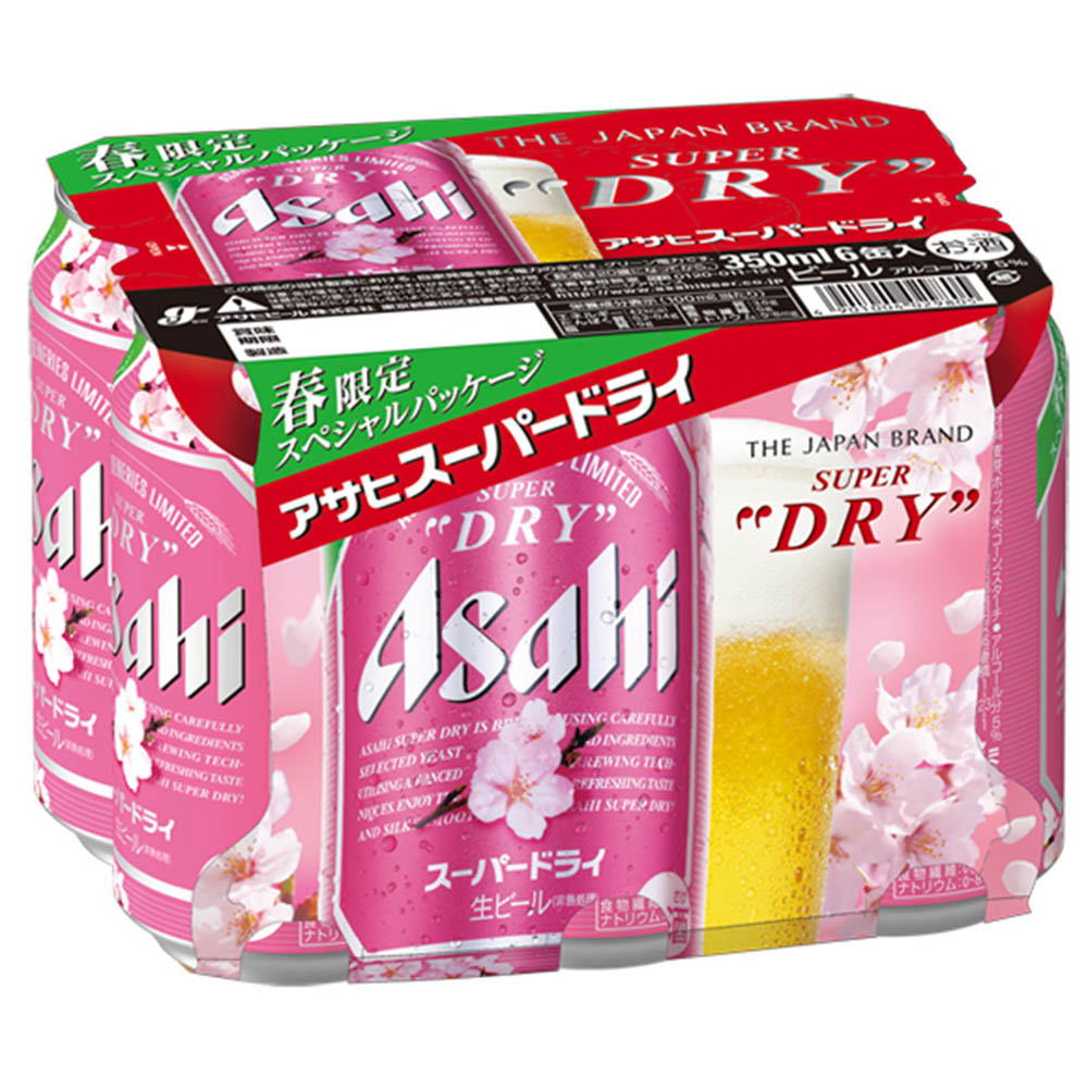 【数量限定】アサヒスーパードライ スペシャルパッケージ缶 ３５０ｍｌ×６缶