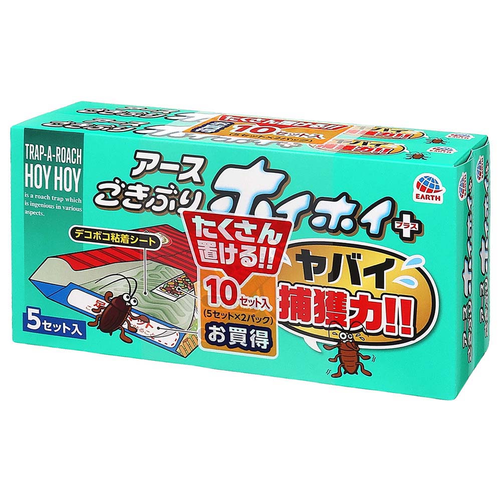 アース　ごきぶりホイホイプラス　5セット入×2パック