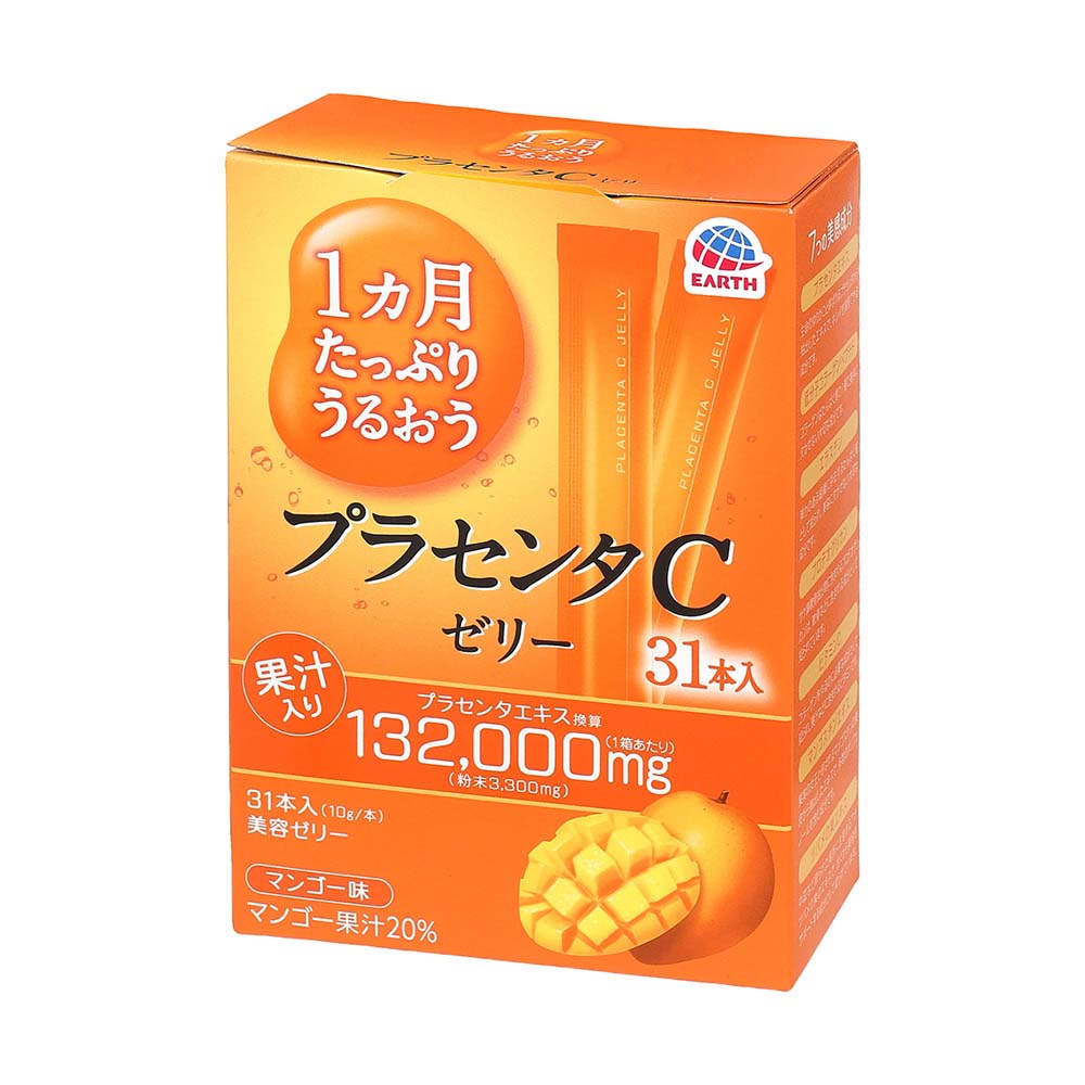 アース　プラセンタCゼリー　マンゴー味　31本入