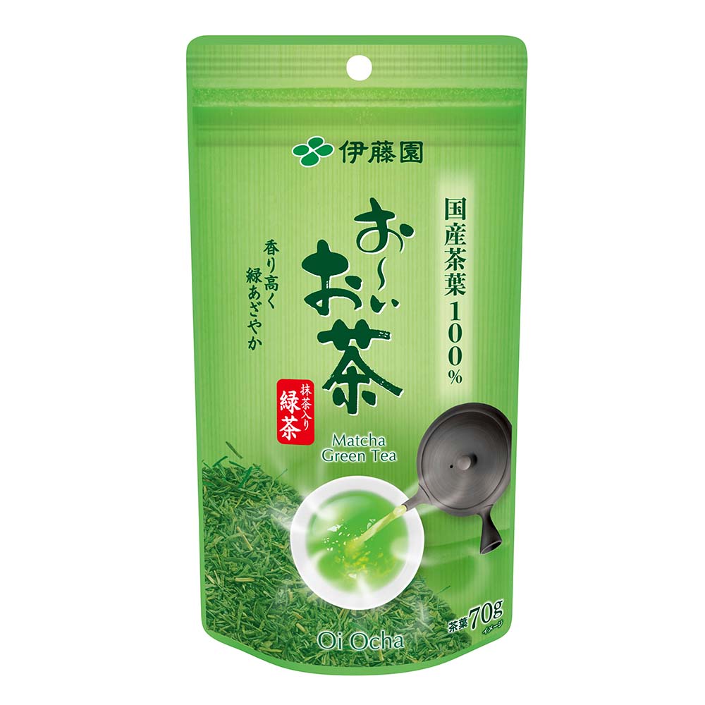 伊藤園　お～いお茶　抹茶入り緑茶　70ｇ