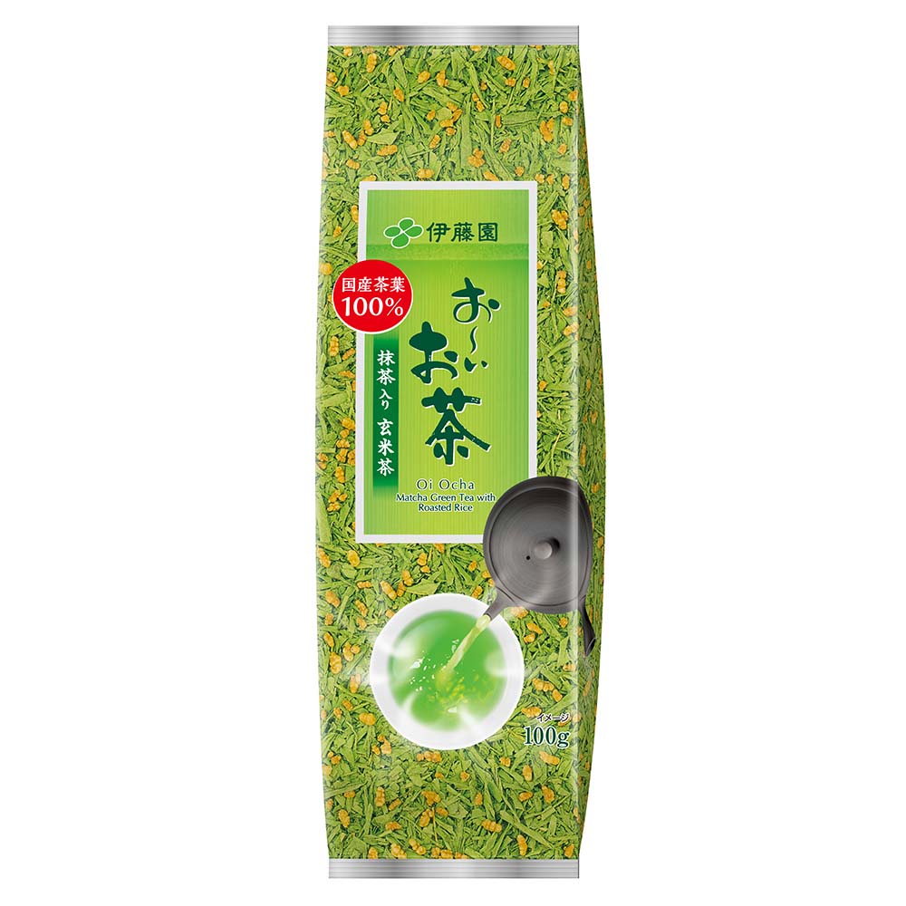 伊藤園　お～いお茶　抹茶入り玄米茶　100ｇ