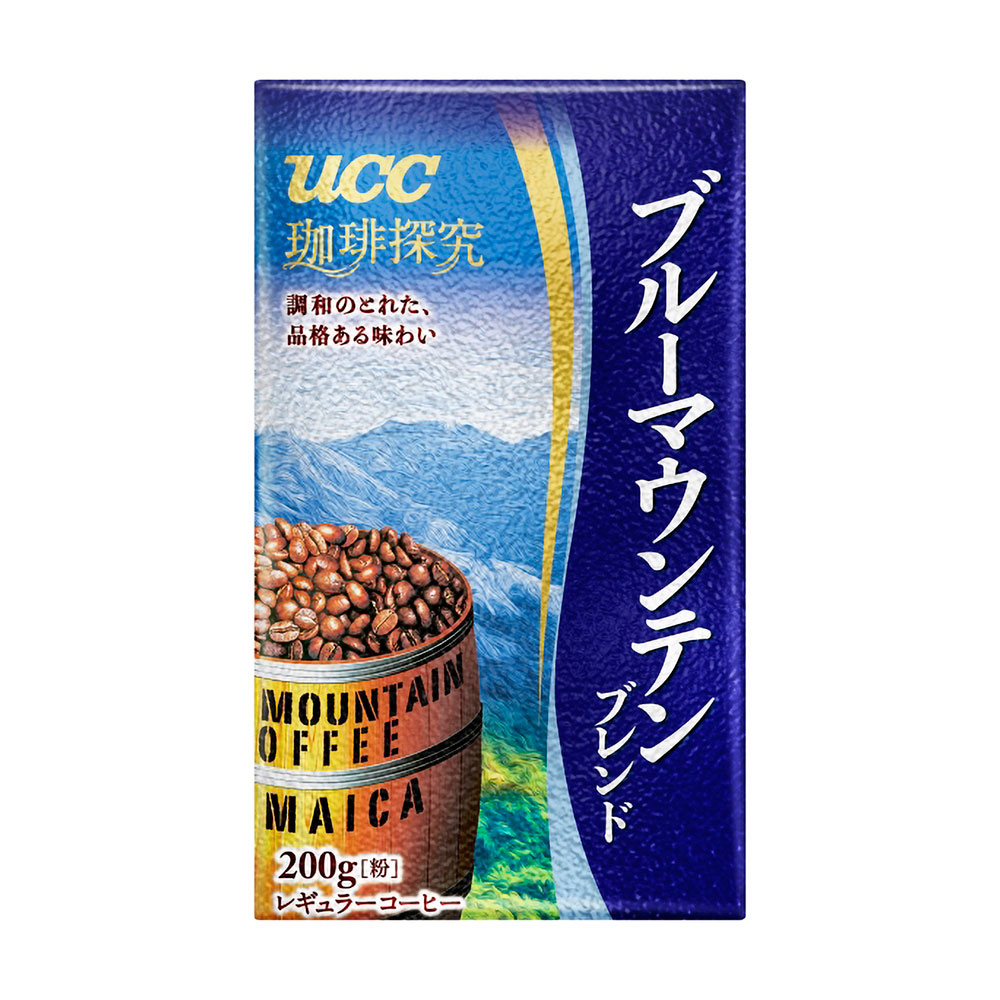 UCC 珈琲探求 ブルーマウンテンブレンド レギュラーコーヒー 粉 ( 200g )