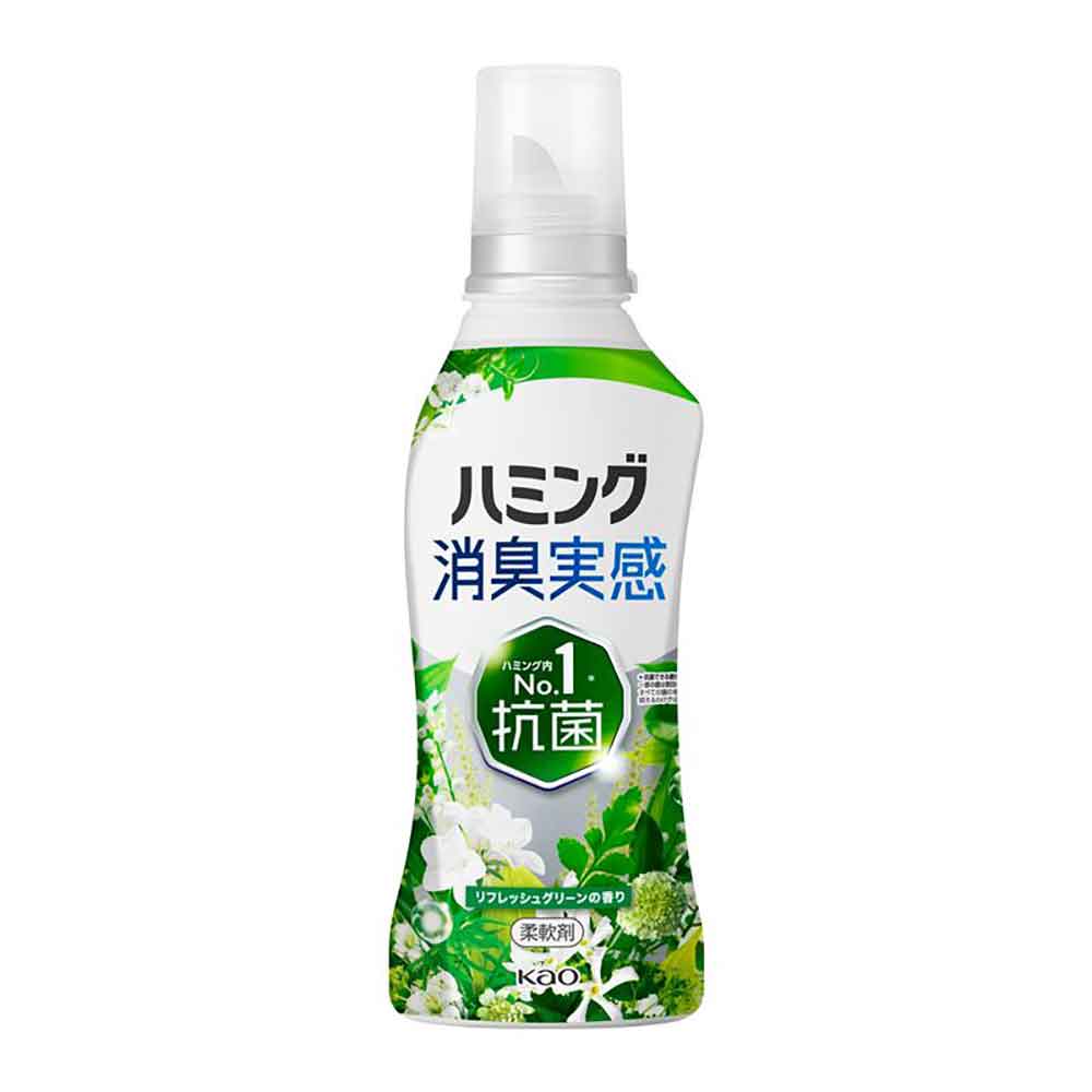 花王　ハミング消臭実感　リフレッシュグリーンの香り　本体　510ｇ