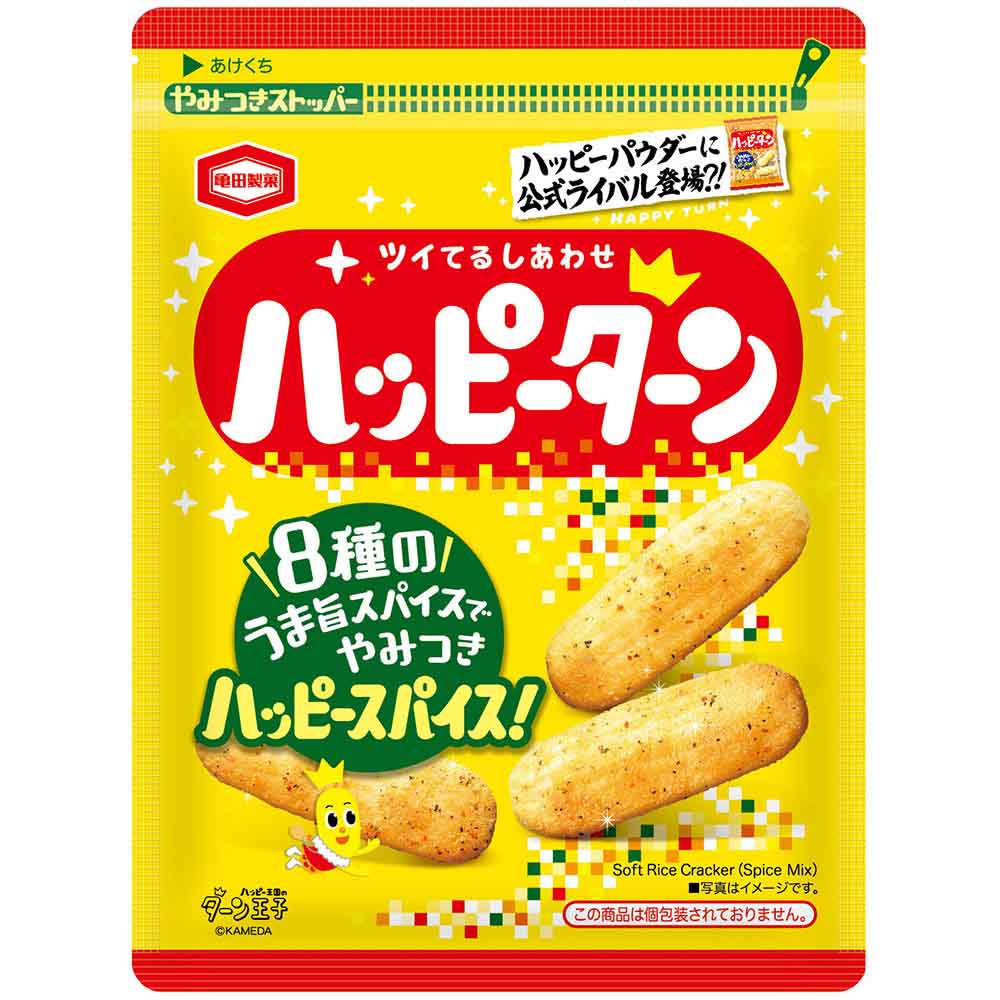 亀田製菓　ハッピーターン　ハッピースパイス　７３ｇ