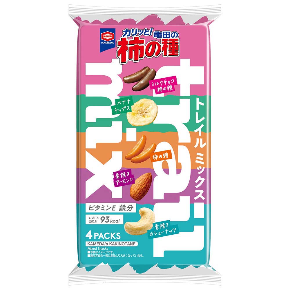 亀田製菓　亀田の柿の種　トレイルミックス　75g