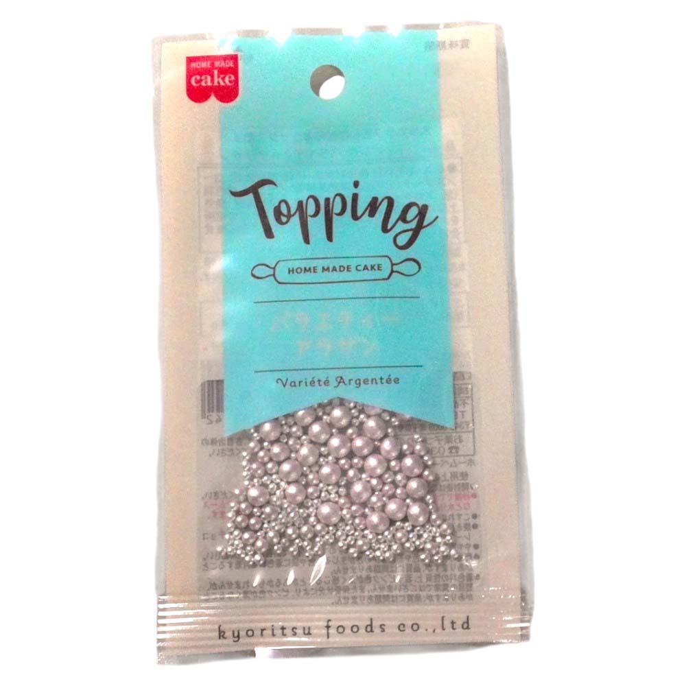 共立食品　ホームメードケーキ　トッピング　バラエティーアラザン　4ｇ