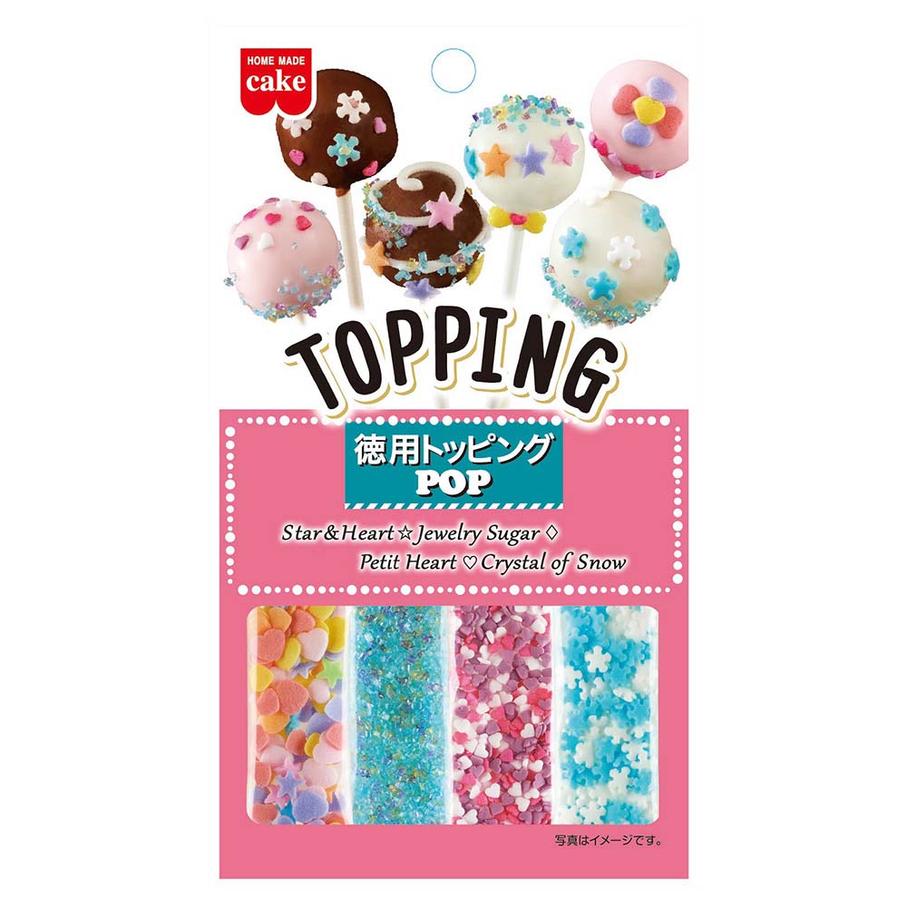 共立食品　ホームメイドケーキ　徳用トッピングポップ　13ｇ