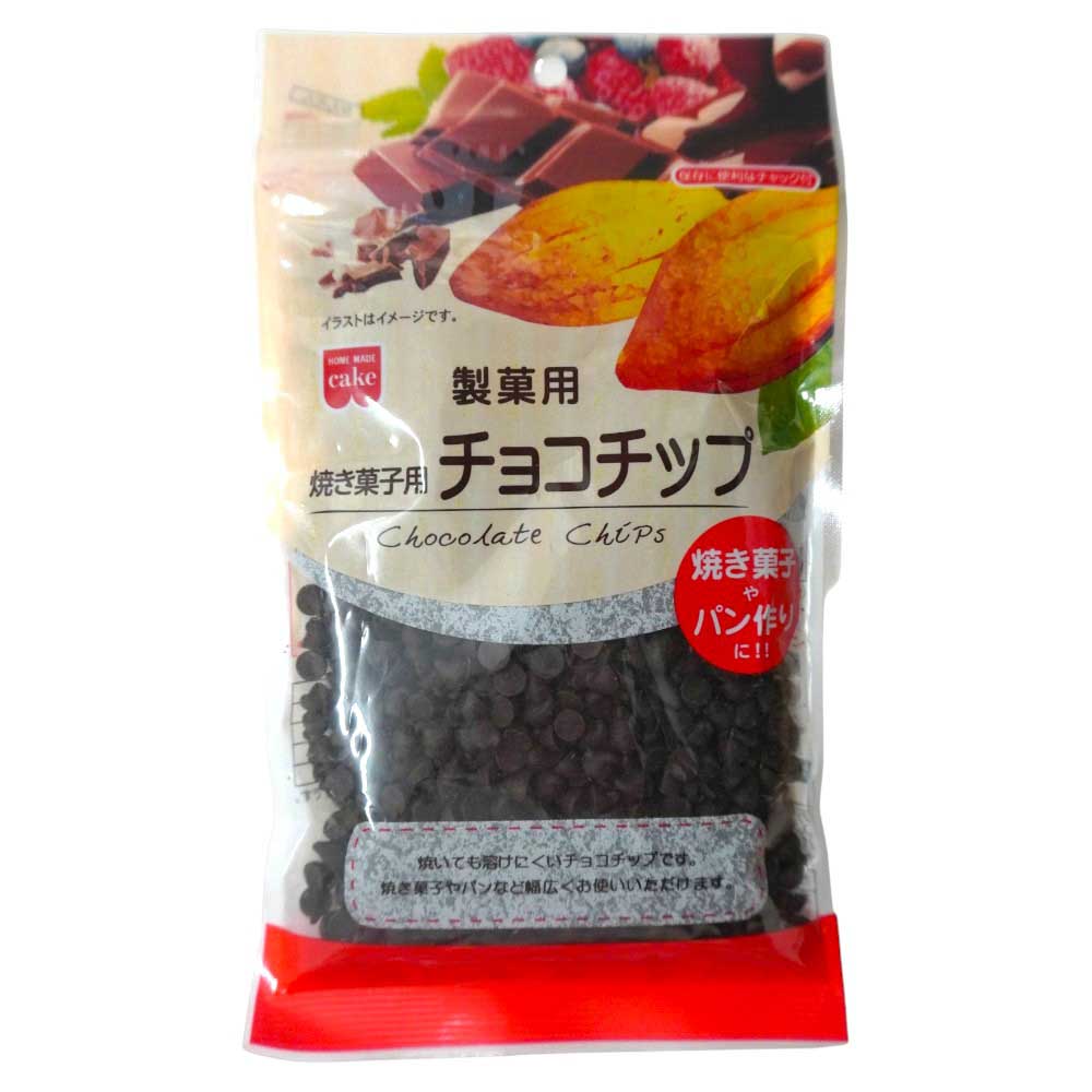 共立食品　ホームメイドケーキ　製菓用焼き菓子用チョコチップ　120ｇ