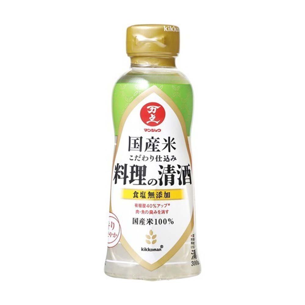 キッコーマン　国産米こだわり仕込み　料理の清酒　300ml