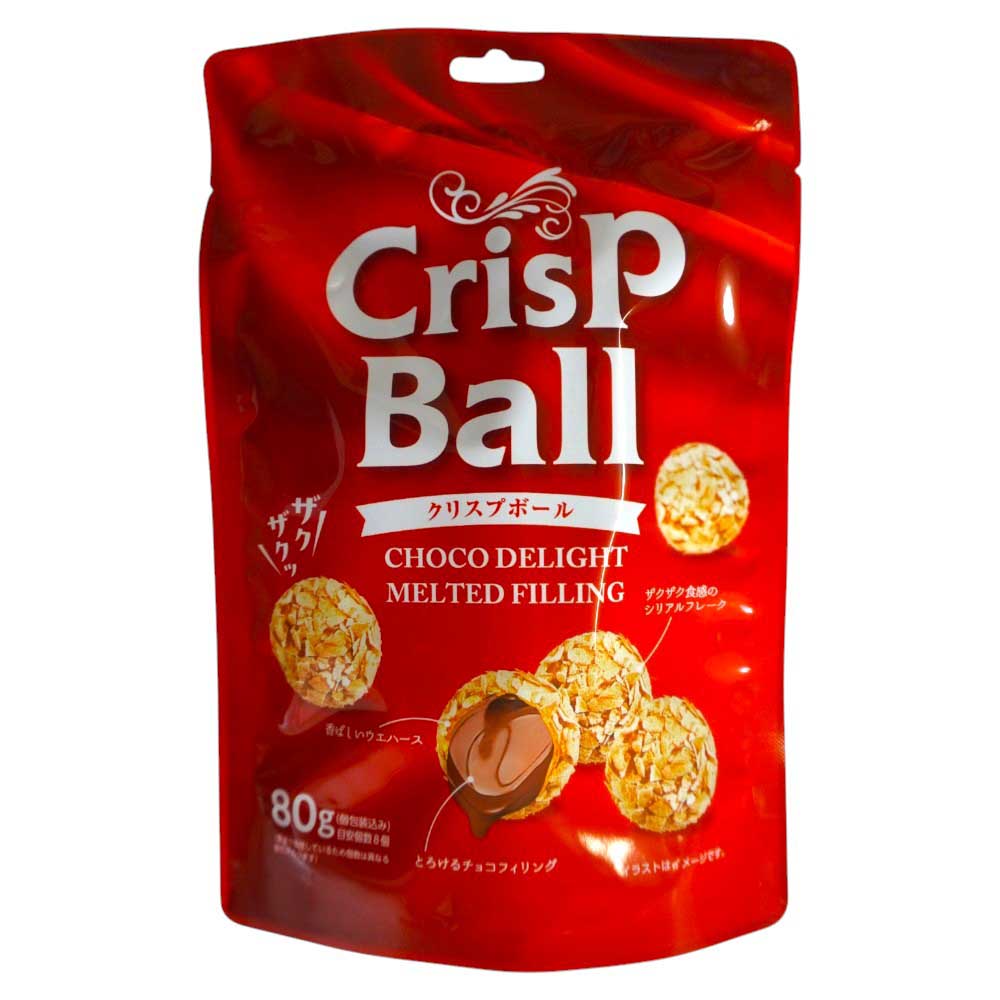 クリート　クリスプボール　チョコレート味　80ｇ