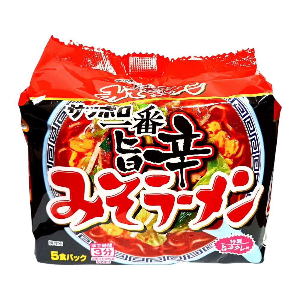 サンヨー　みそラーメン旨辛　5食