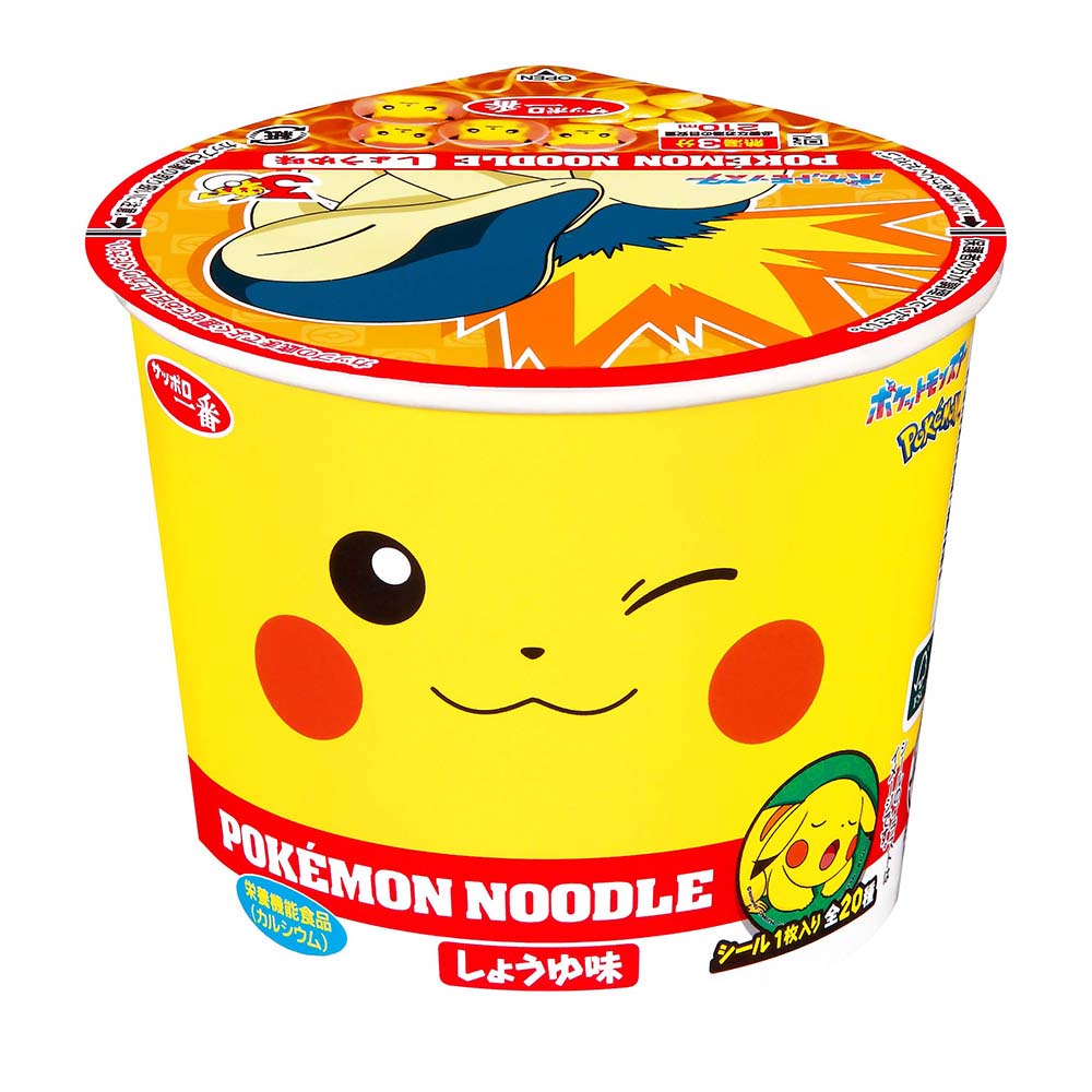 サッポロ一番　ポケモンヌードル　しょうゆ味　38ｇ
