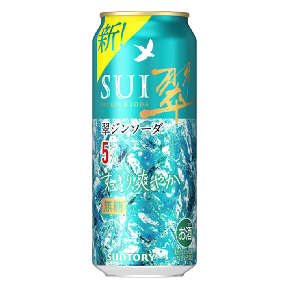 サントリー　翠ジンソーダ　無糖すっきり爽やか　500ｍｌ