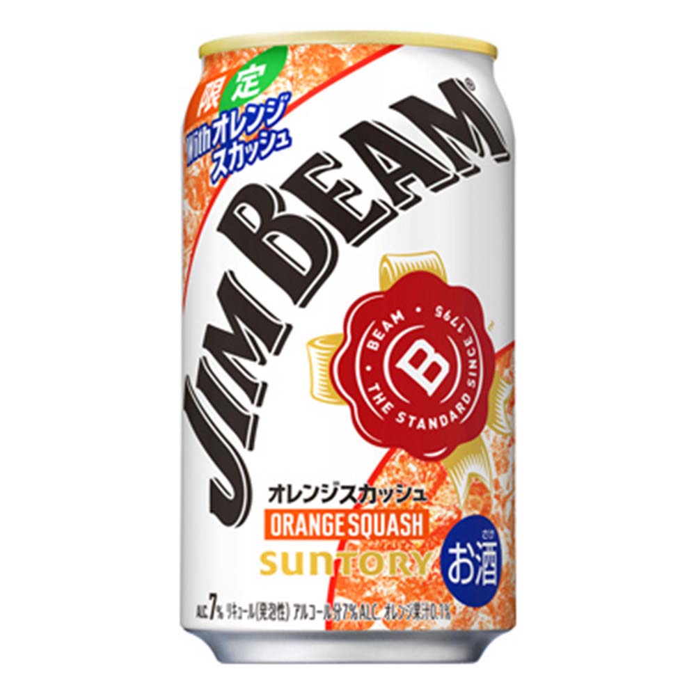 サントリー　ジムビームWithオレンジスカッシュ　350ｍｌ