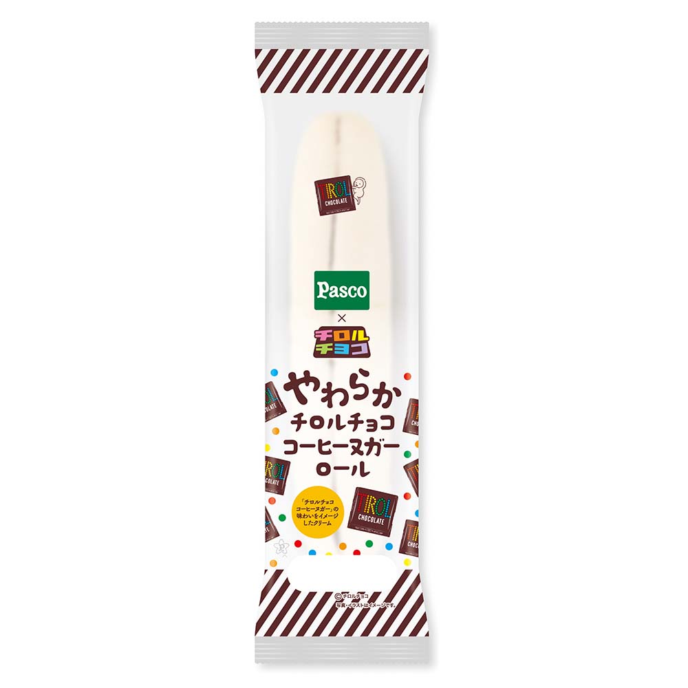 パスコ　やわらかチロルチョココーヒーヌガーロール