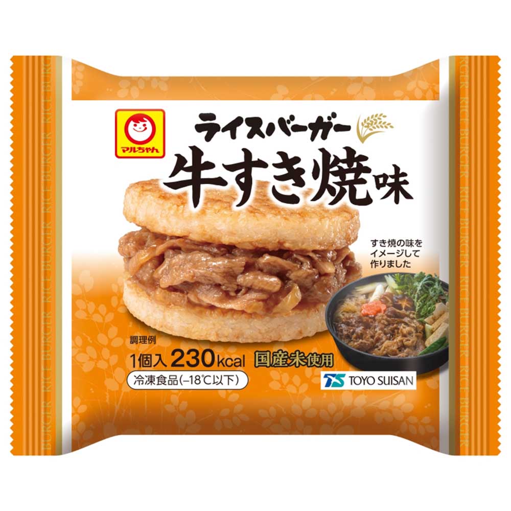 マルちゃん　ライスバーガー　牛すき焼味　1個入