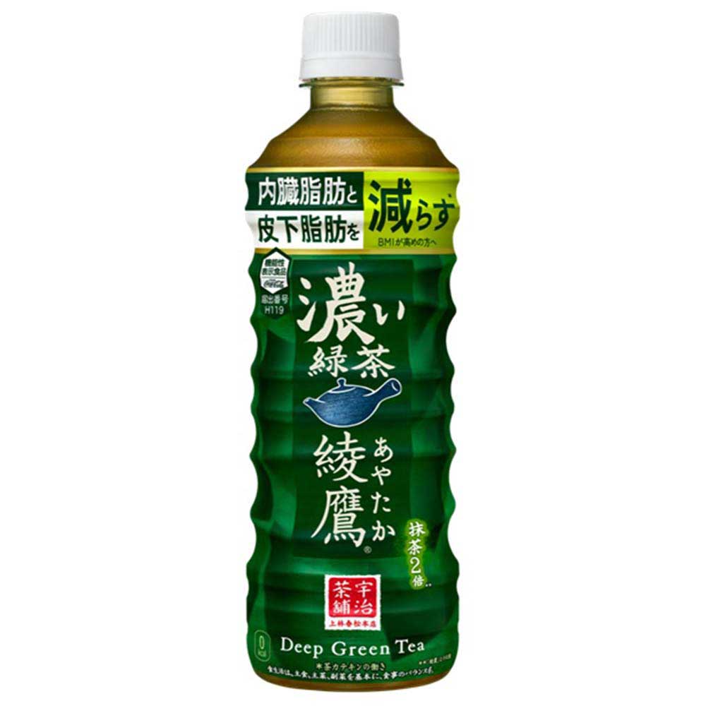 コカ・コーラ　綾鷹　濃い緑茶　５２５ｍｌ