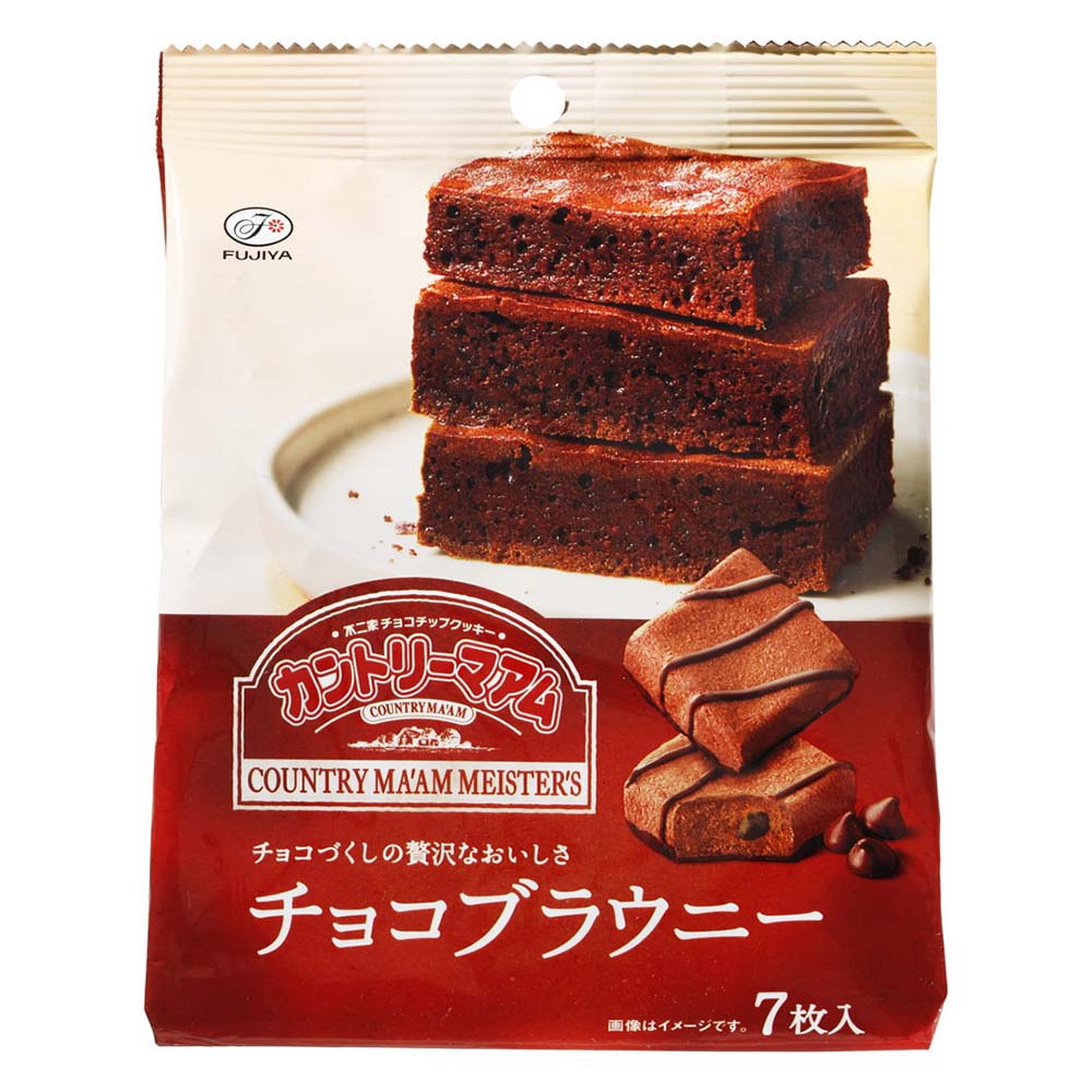 不二家　カントリーマアムマイスターズ　チョコブラウニー　7枚入