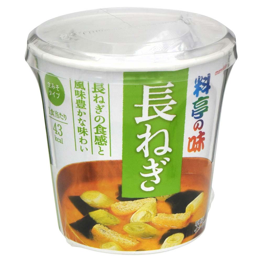 マルコメ　カップ料亭の味　長ねぎ　1食