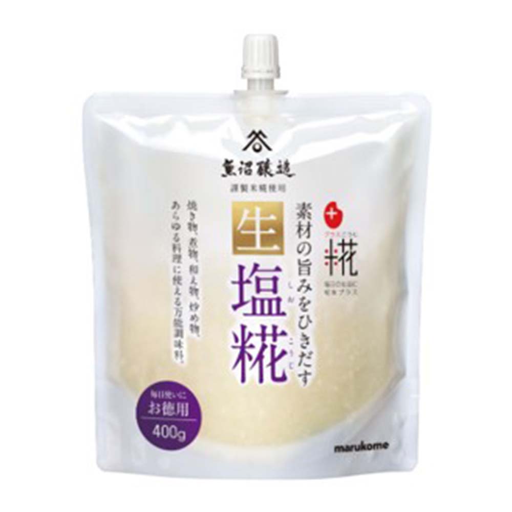 マルコメ　プラス糀　生塩糀　お徳用　400ｇ