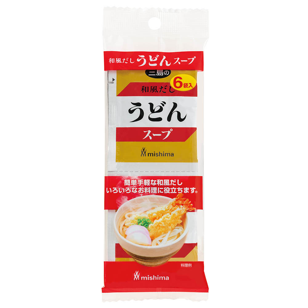 三島食品 うどんスープ 8g×6袋入