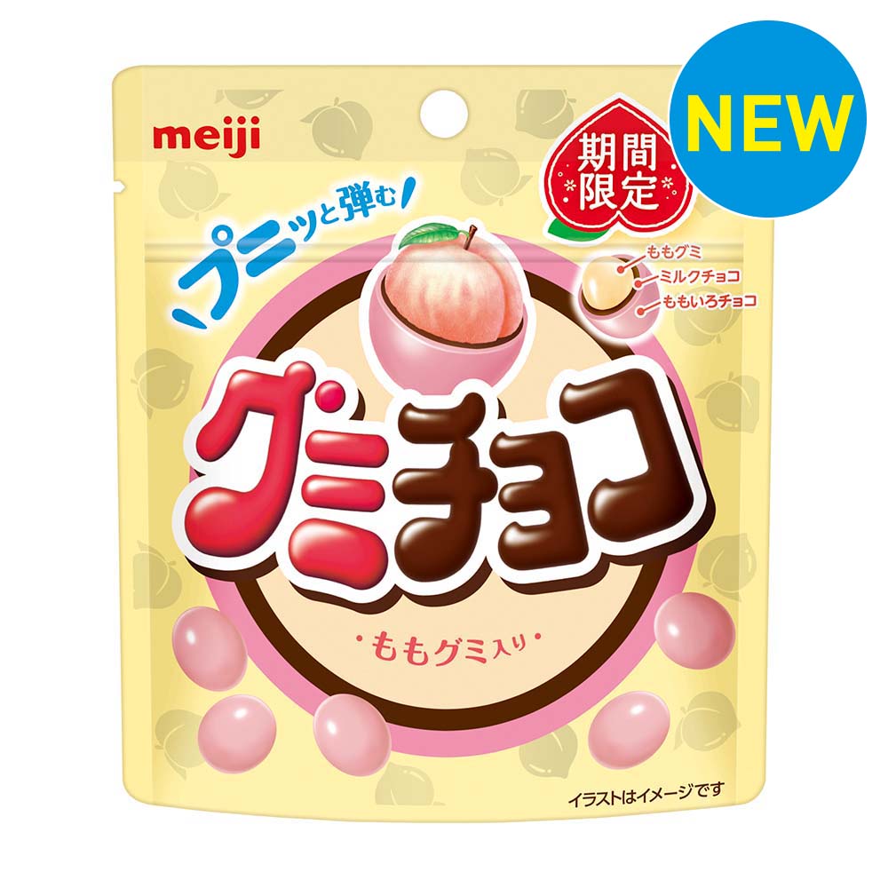 明治　グミチョコ　ももグミ入り