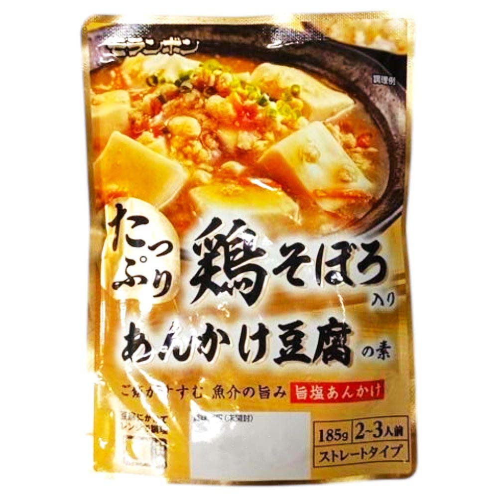 モランボン　鶏そぼろ入りあんかけ豆腐の素　185ｇ