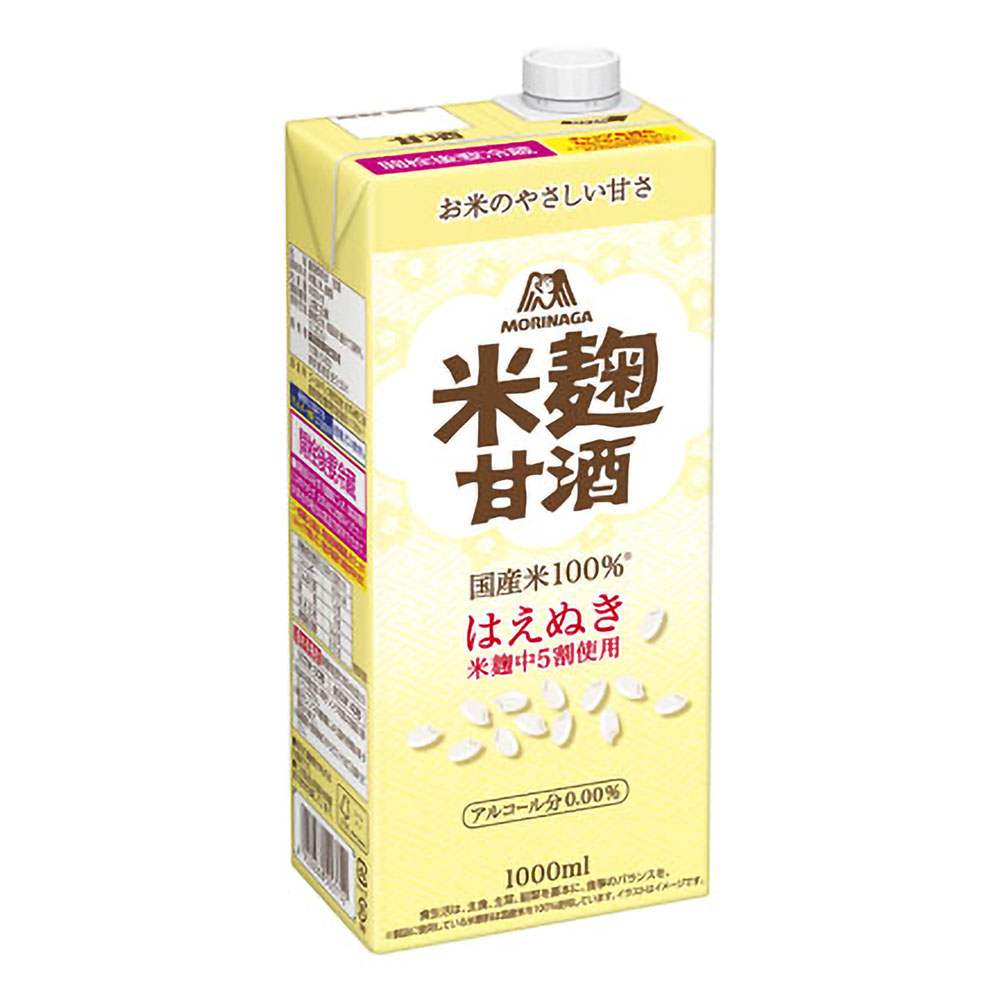 森永　お米のやさしい甘さ米麹甘酒１Ｌ