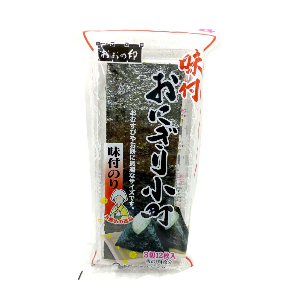 大野海苔　味付おにぎり小町 ３切12枚