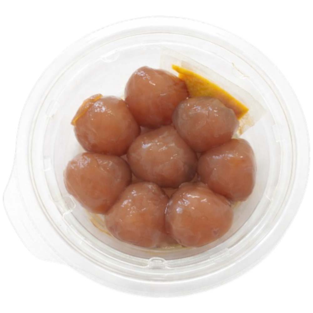 からしで食べる山形風玉こんにゃく