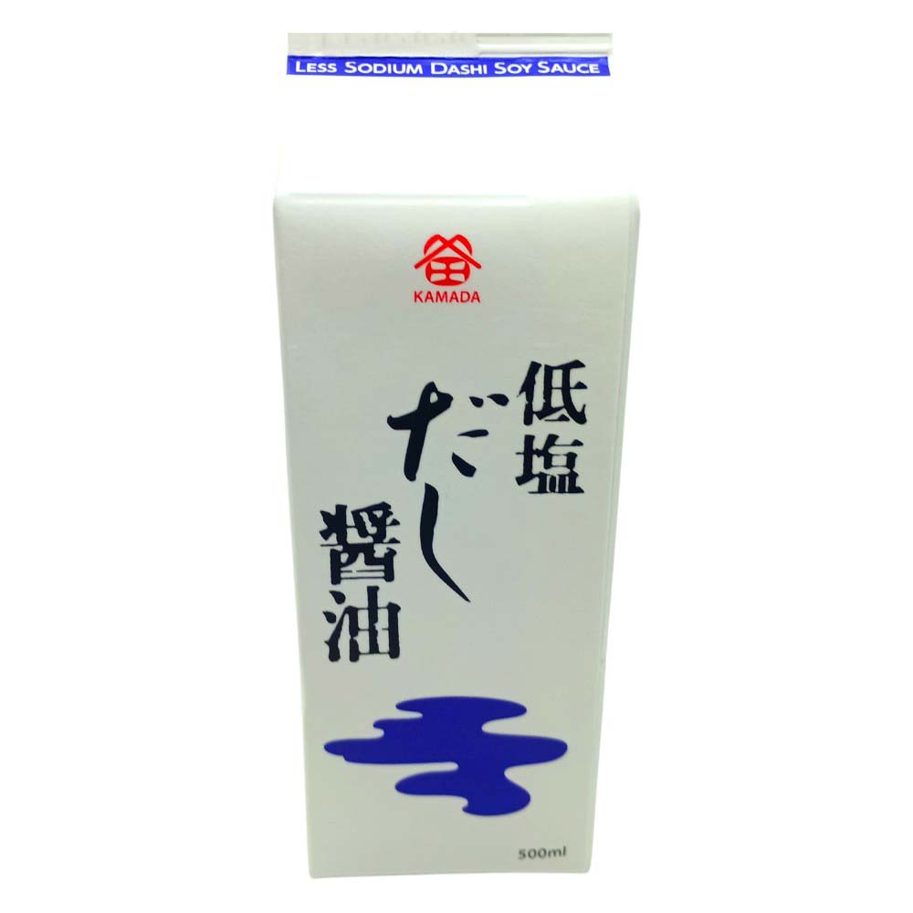 鎌田醤油　低塩だし醤油 500ml