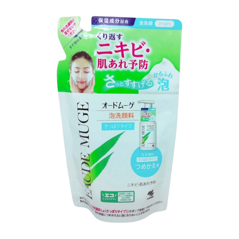 小林製薬　オードムーゲ　泡洗顔料さっぱりタイプ　つめかえ用　130ｍｌ