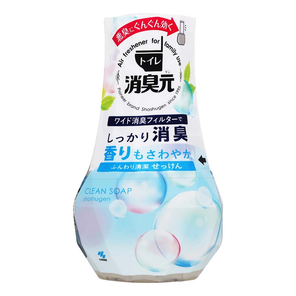小林製薬　トイレの消臭元　ふんわり清潔せっけん　400ｍｌ