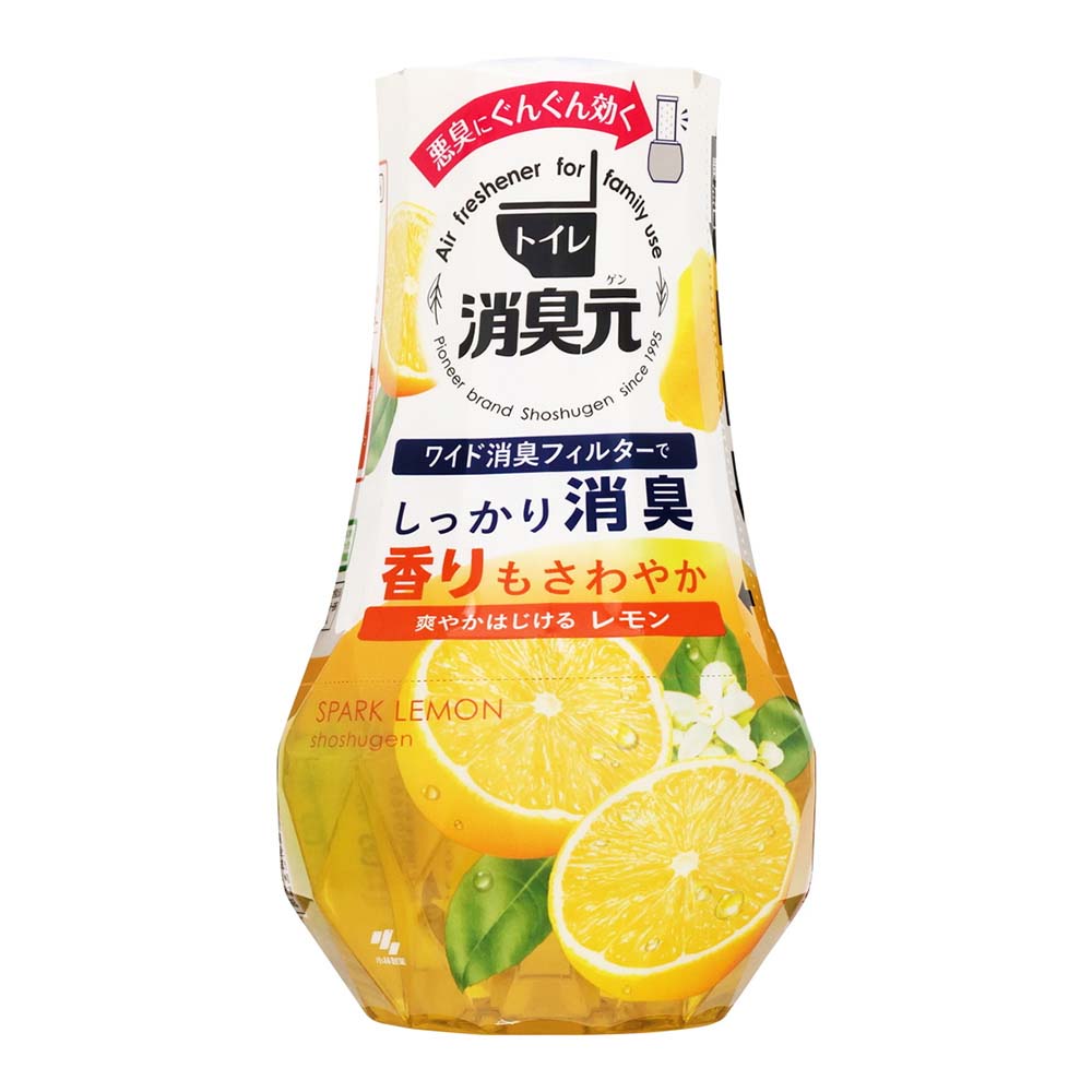 小林製薬　トイレの消臭元　爽やかはじけるレモン　400ｍｌ