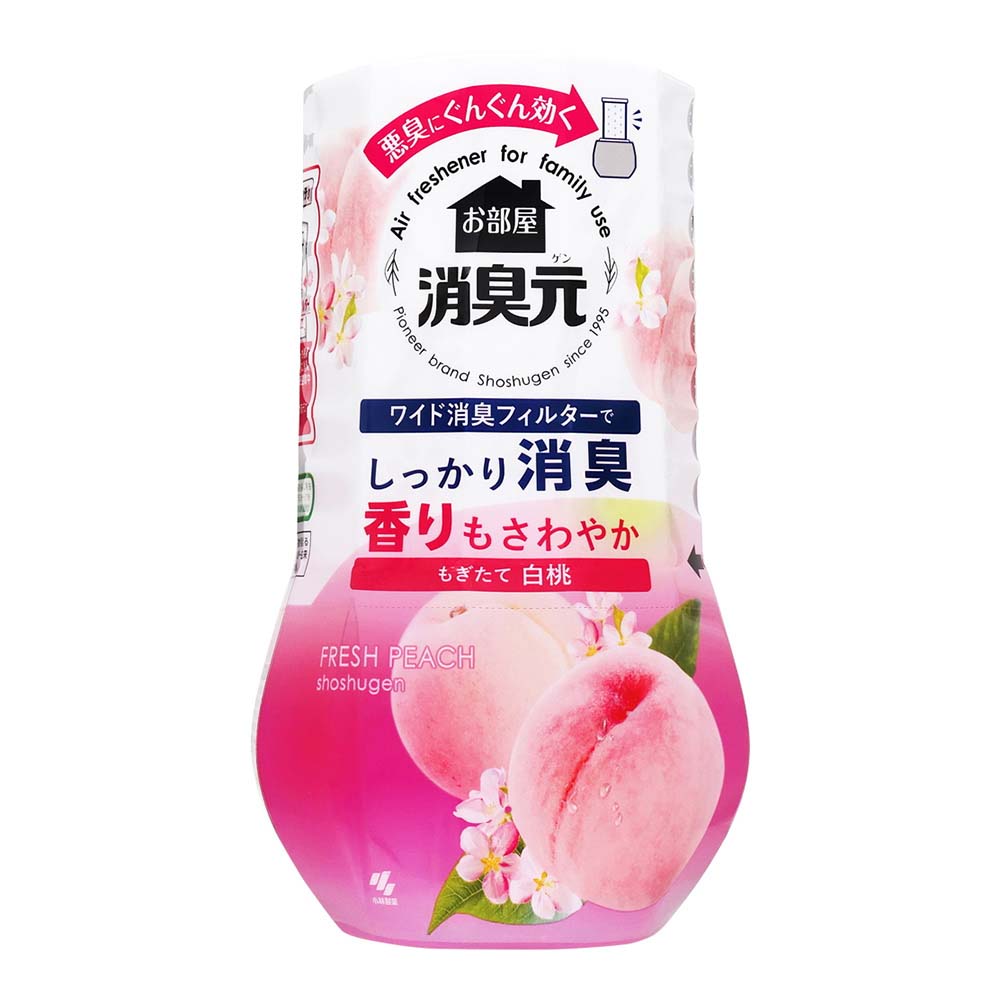 小林製薬　お部屋の消臭元　もぎたて白桃　400ｍｌ