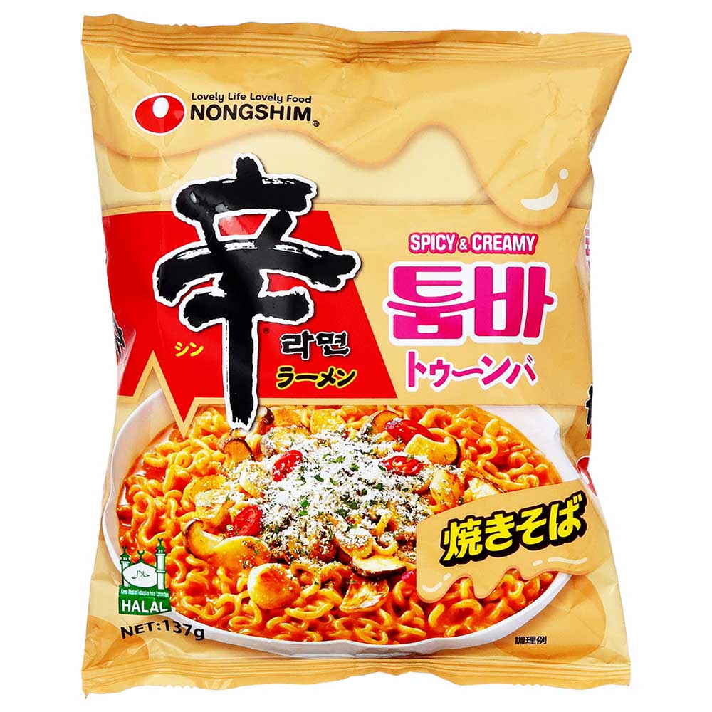 農心　辛ラーメン　トゥーンバ　袋麺　137ｇ