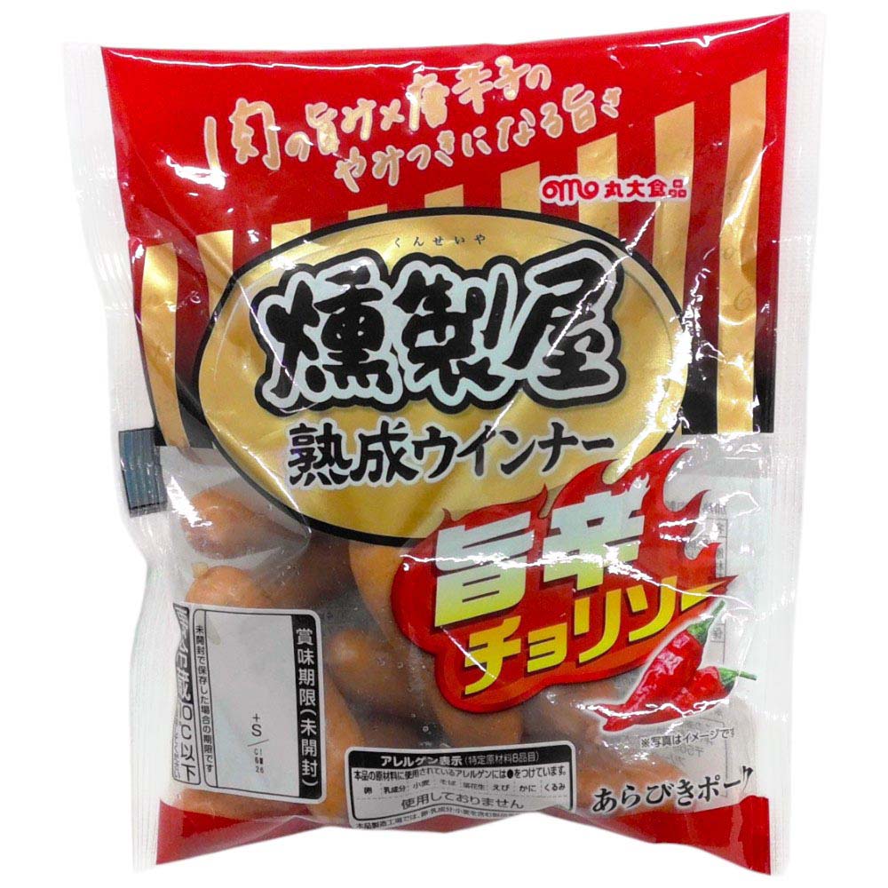 丸大食品　燻製屋熟成ウインナー　旨辛チョリソー　144ｇ