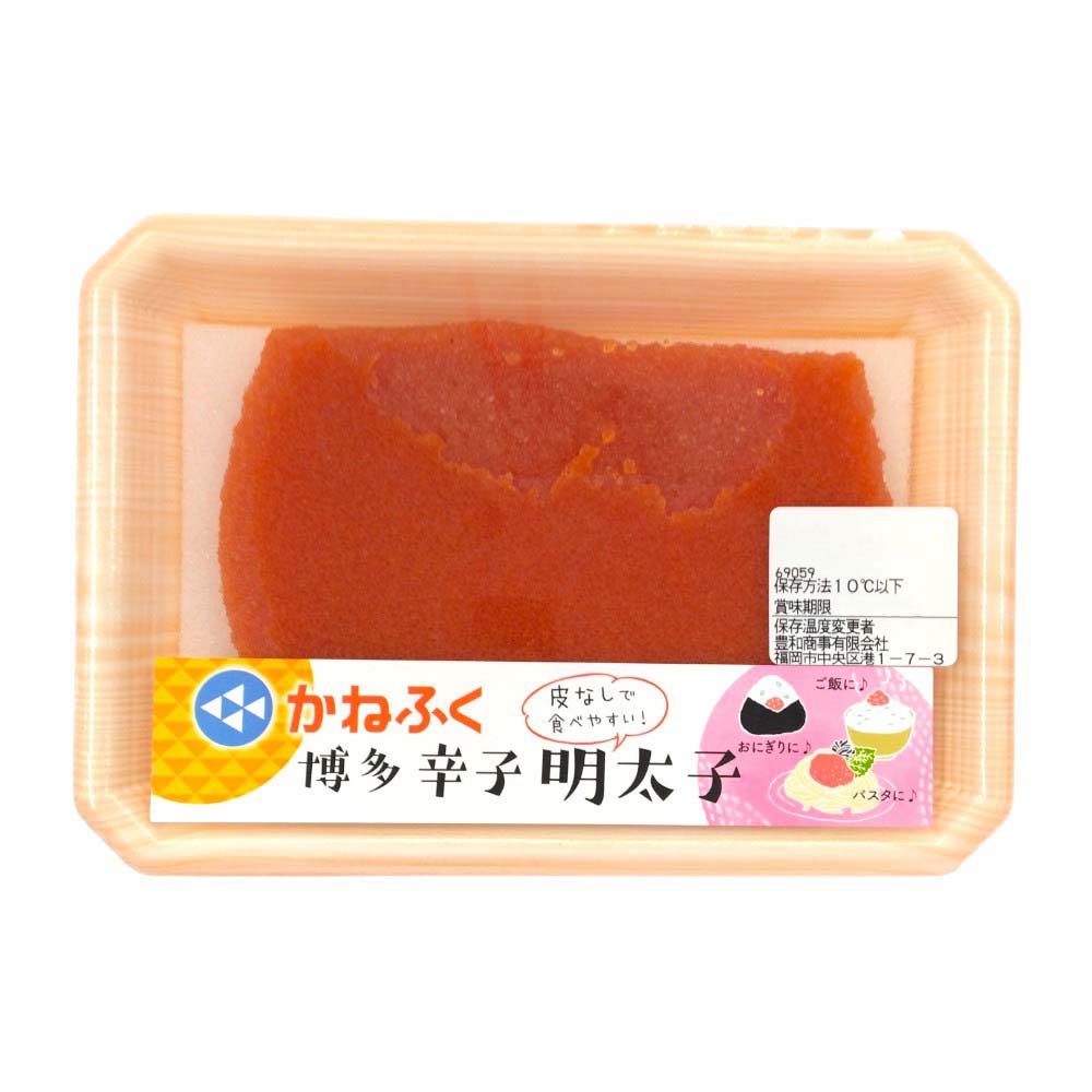 かねふく　博多辛子明太子（皮なし）