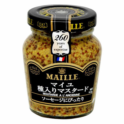 マイユ　種入りマスタード１０３ｇ