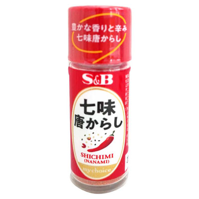 S&B　マイチョイス　七味唐からし　11ｇ