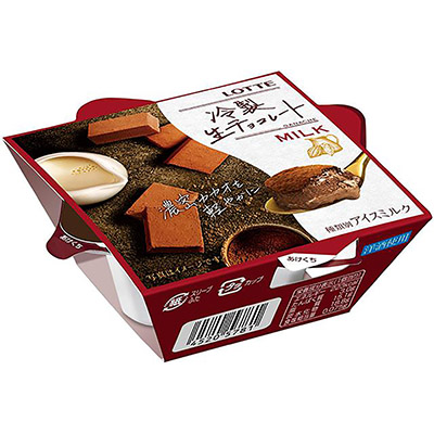 ロッテ　冷製生チョコレートミルク