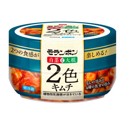 モランボン　白菜と大根2色キムチ　200ｇ