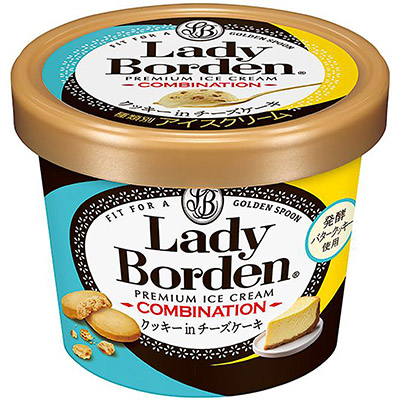 レディーボーデン　ＣＯＭＢＩＮＡＴＩＯＮ　クッキーｉｎチーズケーキ