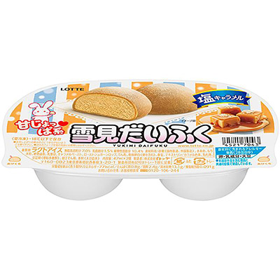 ロッテ雪見だいふく塩キャラメル