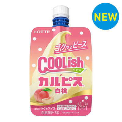 ロッテ　クーリッシュ×カルピス　白桃